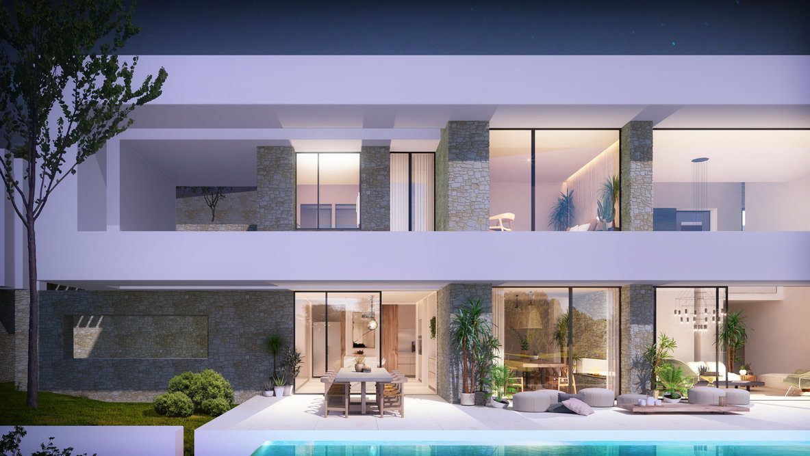 ONWAAR been stel voor Verzameling van luxe villa's en investeringen te koop op Ibiza